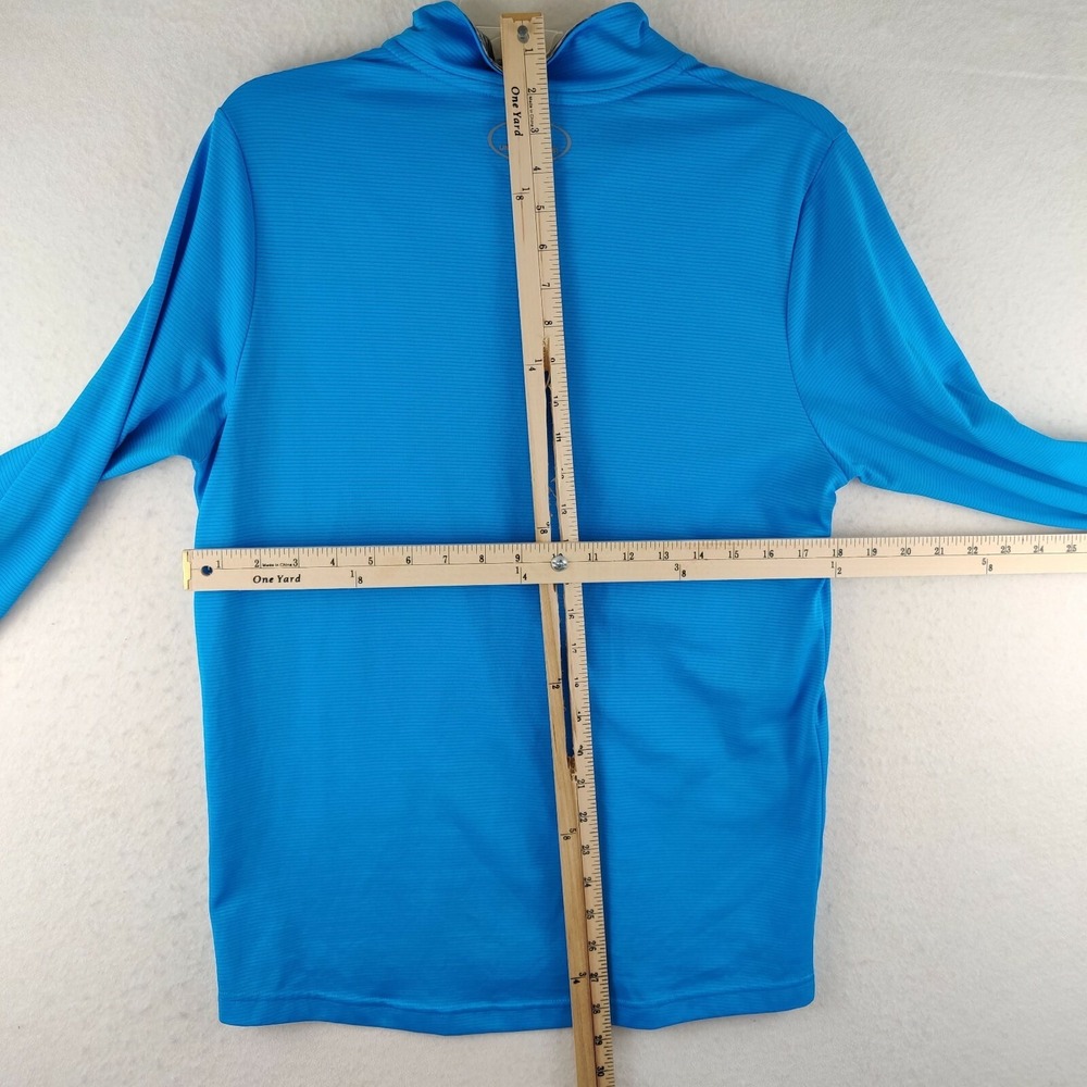 Under Armour Run 1/4 Zip Small Lightweight Pullover Sweater Blue Size S - Picture 6 of 7
